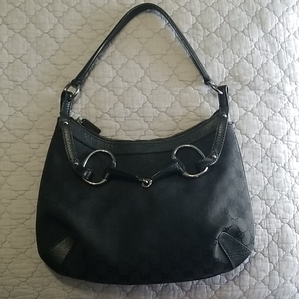 Gucci monogram shoulder bag